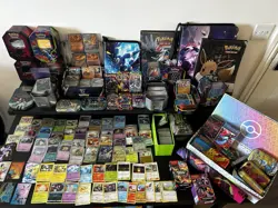Huge Pokemon TCG Collection 2000+ Cards, Binders, Tins, Sealed, Promos, EX,Stamp - Image 2