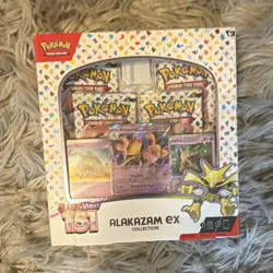 Pokemon TCG Scarlet & Violet 151 Alakazam ex Collection Box 6 Cards Eng 2023 - Image 1