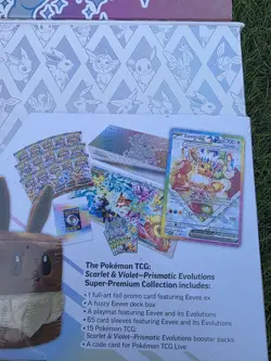 Pokemon TCG Prismatic Evolutions Super Premium Collection Eevee - Image 3