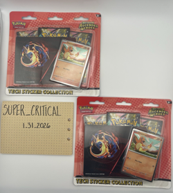 Ascended Heroes Pokemon Tech Sticker Collection Set of 2 SEALED - Ships Fast! - Image 1