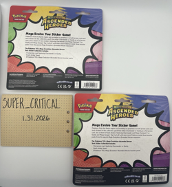Ascended Heroes Pokemon Tech Sticker Collection Set of 2 SEALED - Ships Fast! - Image 2