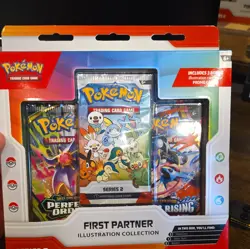 Pokemon TCG First Partner Illustration Collection Series 2 Promo Kit Box 2021 - Image 1