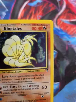 Pokemon TCG Ninetales Legendary Collection 17/110 Holo Rare - Image 3