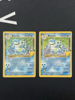 2x Pokemon Blastoise Holo 2/102 Celebrations Classic Collection Lot Of 2 - Image 1