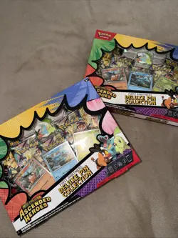Pokemon TCG First Partner Deluxe Pin Collection New And Sealed - Image 1