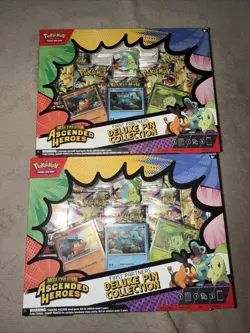 Pokemon TCG First Partner Deluxe Pin Collection New And Sealed - Image 4