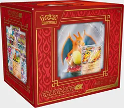 Pokemon Charizard ex Super-Premium Collection Box Pokemon TCG Promo 1 Box - Image 1