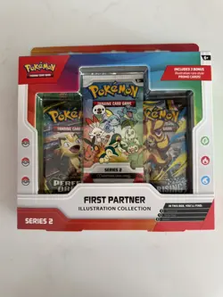 Pokemon TCG First Partner Illustration Collection Series 2 Box Promo 9 Cards - Image 1