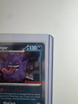 Gengar 050/088 Gamestop Exclusive Promo Cosmos Holo Pokemon TCG CCG - Image 3