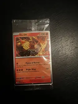 SEALED Ho-Oh Gamestop Exclusive Stamped NM 010/086 Promo Pokemon TCG - Image 1