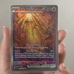 Pokemon TCG Chi-Yu ex 259/193 Paldea Evolved SIR Full Art Holo English - Image 2