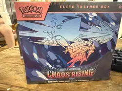 Pokemon TCG Mega Evolution Chaos Rising Elite Trainer Box ETB Factory Sealed - Image 1