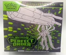 Pokemon TCG Mega Evolution Perfect Order Elite Trainer Box ETB NEW SEALED - Image 1