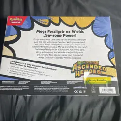 Pokemon Mega Evolution Ascended Heroes Mega Feraligator ex Box Sealed New - Image 2