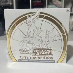 Pokemon TCG ETB Sword & Shield Brilliant Star Elite Trainer Box - Sealed - Image 1