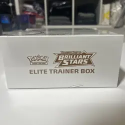 Pokemon TCG ETB Sword & Shield Brilliant Star Elite Trainer Box - Sealed - Image 3