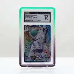 Pokemon Ice Rider Calyrex VMAX holo #46 Chilling Reign 2021 - CGC 10 Gem Mint - Image 1