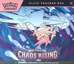 Pokemon Chaos Rising Elite Trainer Box Factory Sealed ETB - Image 1