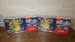 Pokemon Costco Surging Sparks Elite Trainer Box (ETB) + Booster Bundle x 2 - Image 1