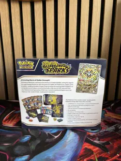 Pokemon TCG Pokemon Center Elite Trainer Box Sealed ETB Surging Sparks - Image 3
