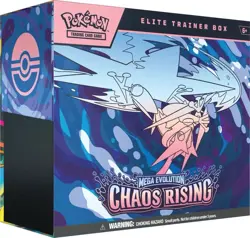 Pokemon TCG Chaos Rising Elite Trainer Box ETB New & Sealed - Image 1
