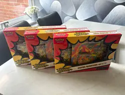 Pokemon TCG Ascended Heroes Mega Emboar ex Box Lot - 3 Boxes, English - Image 1