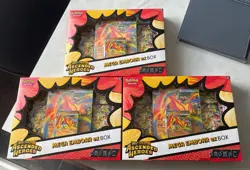 Pokemon TCG Ascended Heroes Mega Emboar ex Box Lot - 3 Boxes, English - Image 2