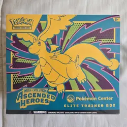 Pokemon TCG Ascended Heroes Pokemon Center Elite Trainer Box ETB & Acrylic Case - Image 2