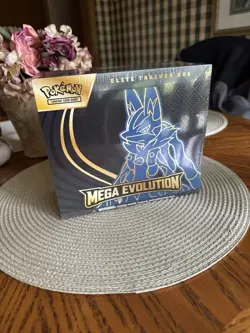 Pokemon Mega Evolution Elite Trainer Box Lucario ETB - Factory Sealed - Image 1