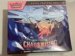 Pokemon TCG Mega Evolution Chaos Rising Elite Trainer Box ETB Lot of 2 Sealed - Image 2