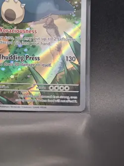 Pokemon TCG Snorlax 051 Scarlet & Violet Promo Holo English Basic 150 HP - Image 4