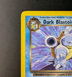 Dark Blastoise 20/82 Non-Holo Rare Team Rocket Vintage WOTC Pokemon TCG - NM/LP - Image 2