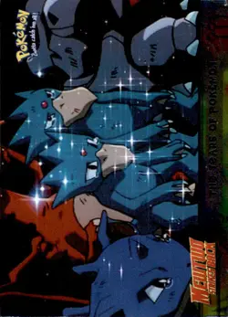 Pokemon Topps The First Movie Trading Cards The Tears Of Pokemon #37 HOLO LP - Image 1