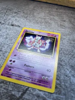 Pokemon TCG Mewtwo Black Star Promo #3 the First Movie Promo Card - Image 2