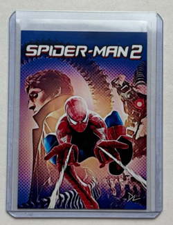 Spider-Man 2 Limited Limited Edition Artist Signed "The Movie" Trading Card 6/10 - Image 1