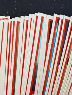 1978 Topps Superman The Movie Complete 1-77 Card Set + 6 Stickers 6 Foil Wrapper - Image 3