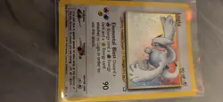 Vintage Lugia Holo 9/111 Neo Genesis Unlimited Pokemon Card LP/MP HOLO SWIRL - Image 5
