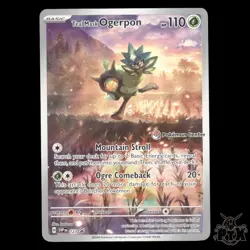Teal Mask Ogerpon #123 Pokemon center Promo NM/Near Mint Pokemon 2024 - Image 1