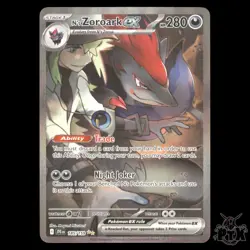 N's Zoroark ex #185/159 Journey Together NM/Near Mint Pokemon 2025 - Image 1