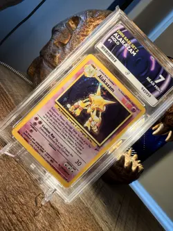 Pokemon Alakazam TCG Base Set 2 Holo Rare ⭐Card 1/130 - Ace 7 Mint - Image 1
