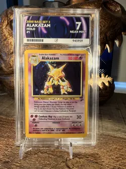 Pokemon Alakazam TCG Base Set 2 Holo Rare ⭐Card 1/130 - Ace 7 Mint - Image 3