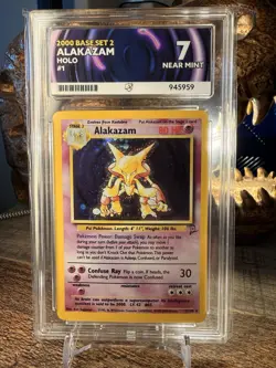 Pokemon Alakazam TCG Base Set 2 Holo Rare ⭐Card 1/130 - Ace 7 Mint - Image 5