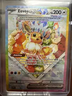 Eevee ex 174 Sv: Scarlet & Violet Promo NM/Mint Holo Pokemon TCG - Image 1