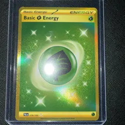 Pokemon TCG - Grass Energy 278/193 - SV Paldea Evolved - Gold Hyper Rare NM - Image 1