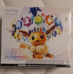 Pokemon TCG Elite Trainer Box Prismatic Evolutions Eevee Promo English 2025 - Image 1