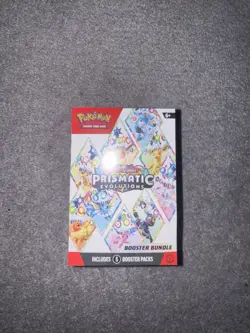 Pokemon TCG Scarlet & Violet Prismatic Evolutions Booster Bundle 6 Packs New ✅ - Image 1