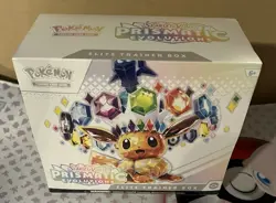 Pokemon Scarlet & Violet Prismatic Evolutions Elite Trainer Box ETB - New/Sealed - Image 1