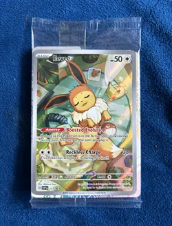 Pokemon TCG Eevee 173 SV: Scarlet & Violet Promo Cards Holo EN 2025 - Image 1