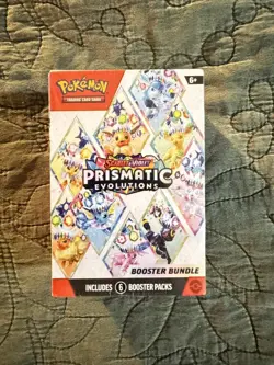 ✅Pokemon TCG Scarlet & Violet 8.5 - Prismatic Evolutions Booster Bundle Sealed - Image 1