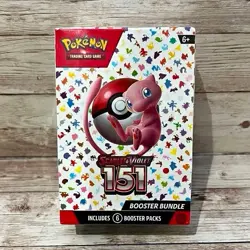 Pokemon TCG Scarlet & Violet 151 Booster Bundle Box 6 Packs English 2023 - Image 1
